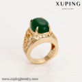 14731 Fashion jewelry finger rings, women's 18k gold zircon rings single stone designs